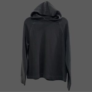 Grey Banana Republic Waffle Pull Over Hoodie